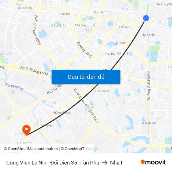 Công Viên Lê Nin - Đối Diện 35 Trần Phú to Nhà I map