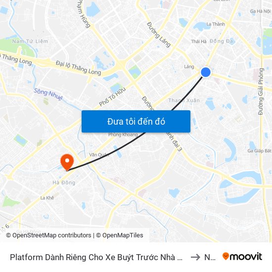 Platform Dành Riêng Cho Xe Buýt Trước Nhà 604 Trường Chinh to Nhà I map