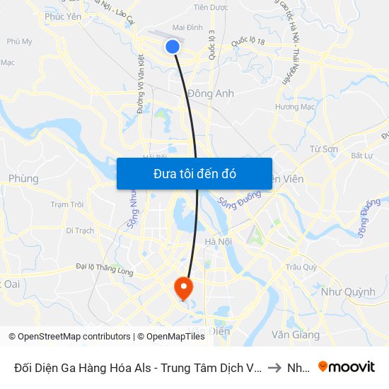 Đối Diện Ga Hàng Hóa Als - Trung Tâm Dịch Vụ Kỹ Thuật Cung Ứng Điện to Nhà S1 map