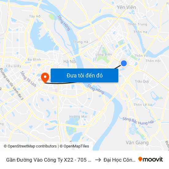 Gần Đường Vào Công Ty X22 - 705 Nguyễn Văn Linh to Đại Học Công Đoàn map