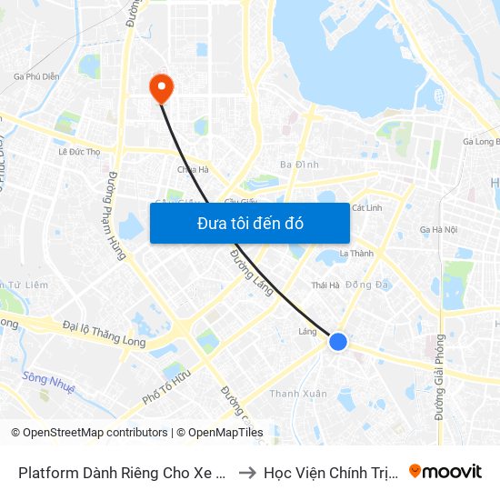Platform Dành Riêng Cho Xe Buýt Trước Nhà 604 Trường Chinh to Học Viện Chính Trị Quốc Gia Hồ Chí Minh map