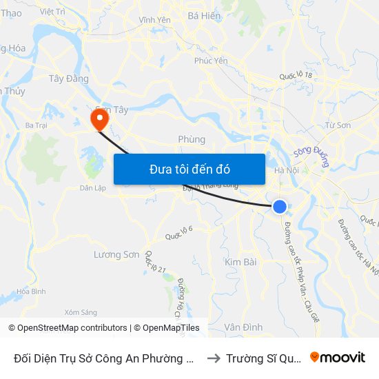 Đối Diện Trụ Sở Công An Phường Hoàng Liệt- 1277 Giải Phóng to Trường Sĩ Quan Pháo Binh map