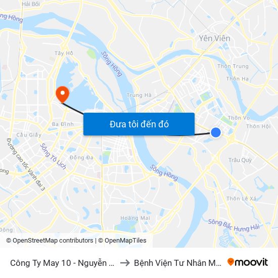 Công Ty May 10 - Nguyễn Văn Linh to Bệnh Viện Tư Nhân Medlatec map