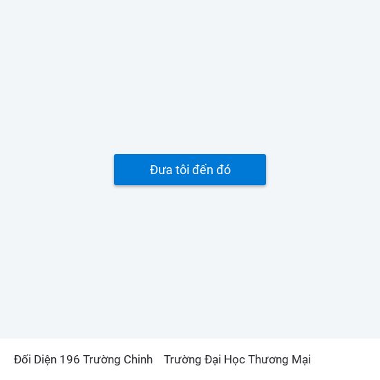 Đối Diện 196 Trường Chinh to Trường Đại Học Thương Mại map