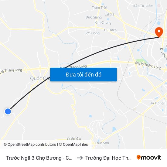 Trước Ngã 3 Chợ Bương - Cấn Hữu 30m to Trường Đại Học Thương Mại map