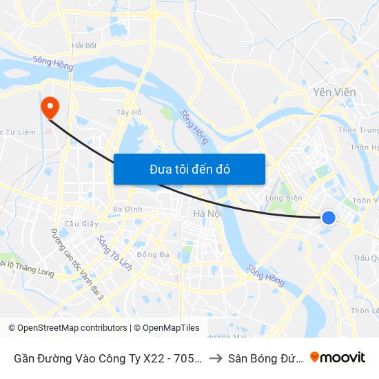 Gần Đường Vào Công Ty X22 - 705 Nguyễn Văn Linh to Sân Bóng Đức Thắng map