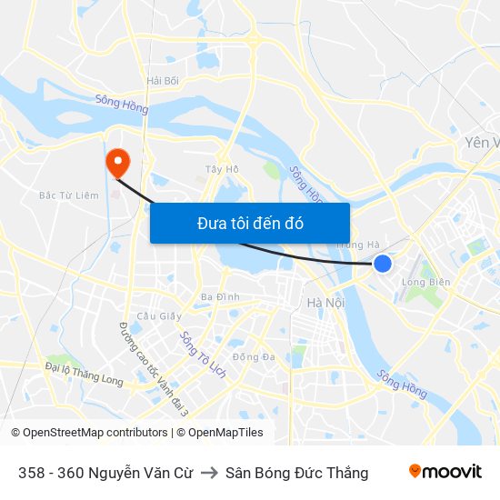 358 - 360 Nguyễn Văn Cừ to Sân Bóng Đức Thắng map