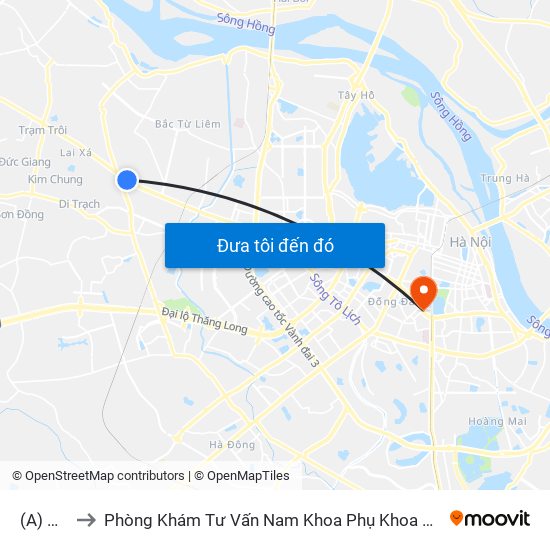 (A) Nhổn to Phòng Khám Tư Vấn Nam Khoa Phụ Khoa Hà Nội 152 Xã Đàn map