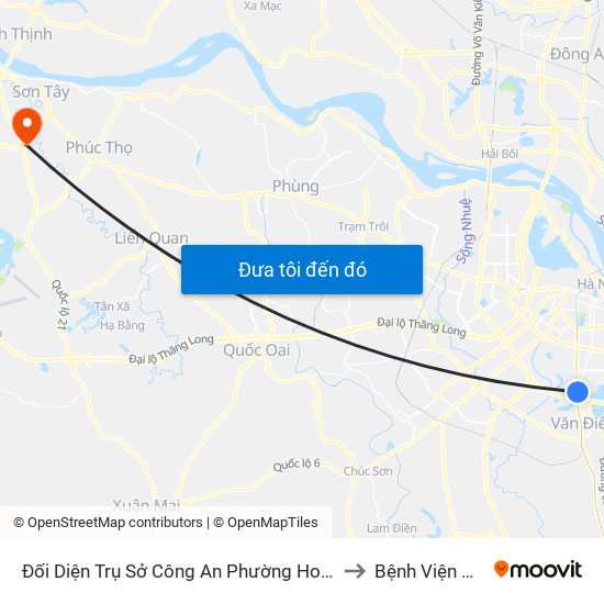 Đối Diện Trụ Sở Công An Phường Hoàng Liệt- 1277 Giải Phóng to Bệnh Viện Quân Y 105 map