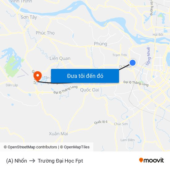 (A) Nhổn to Trường Đại Học Fpt map