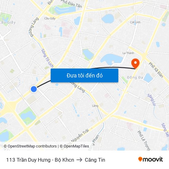 113 Trần Duy Hưng - Bộ Khcn to Căng Tin map