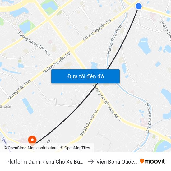 Platform Dành Riêng Cho Xe Buýt Trước Nhà 604 Trường Chinh to Viện Bỏng Quốc Gia Lê Hữu Trác map