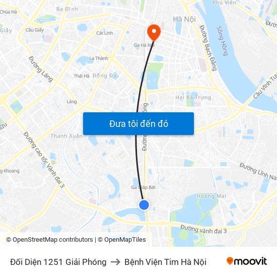 Đối Diện 1251 Giải Phóng to Bệnh Viện Tim Hà Nội map