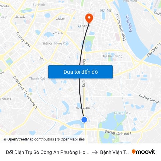 Đối Diện Trụ Sở Công An Phường Hoàng Liệt- 1277 Giải Phóng to Bệnh Viện Tim Hà Nội map