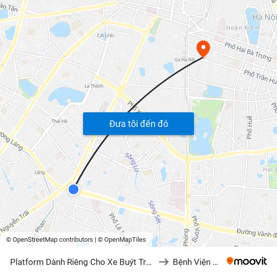 Platform Dành Riêng Cho Xe Buýt Trước Nhà 604 Trường Chinh to Bệnh Viện Tim Hà Nội map