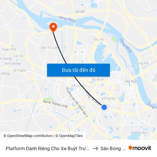 Platform Dành Riêng Cho Xe Buýt Trước Nhà 604 Trường Chinh to Sân Bóng Liên Mạc map