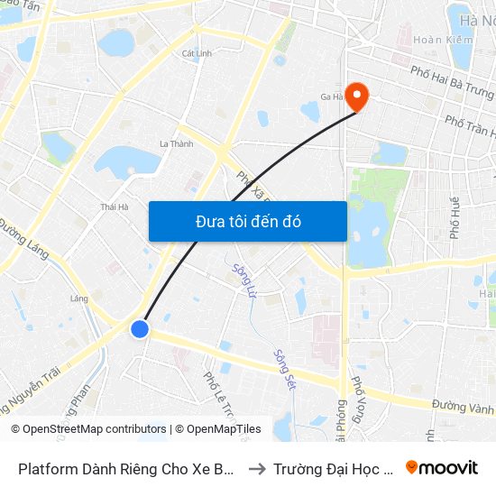 Platform Dành Riêng Cho Xe Buýt Trước Nhà 604 Trường Chinh to Trường Đại Học Mỹ Thuật Việt Nam map