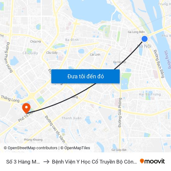 Số 3 Hàng Muối to Bệnh Viện Y Học Cổ Truyền Bộ Công An map