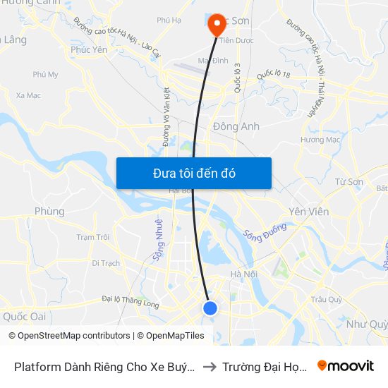 Platform Dành Riêng Cho Xe Buýt Trước Nhà 604 Trường Chinh to Trường Đại Học Thủ Đô Hà Nội map
