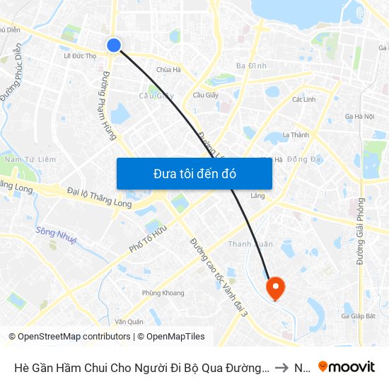 2b Phạm Văn Đồng to Nhà S5 map