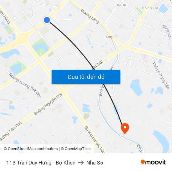 113 Trần Duy Hưng - Bộ Khcn to Nhà S5 map