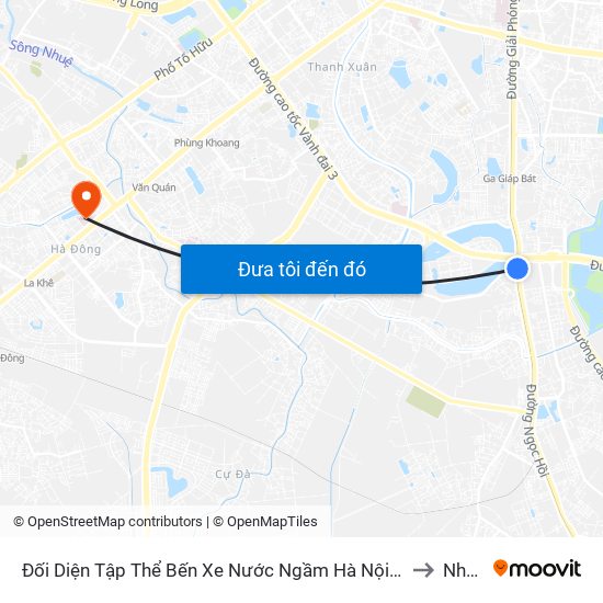 Đối Diện Tập Thể Bến Xe Nước Ngầm Hà Nội - Ngọc Hồi to Nhà P map