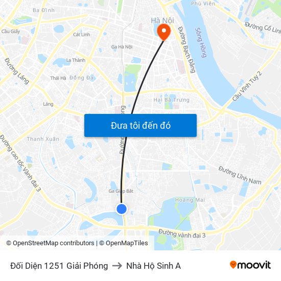 Đối Diện 1251 Giải Phóng to Nhà Hộ Sinh A map