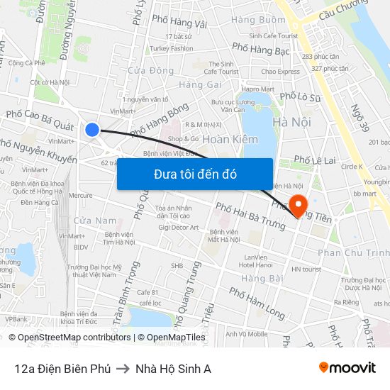 12a Điện Biên Phủ to Nhà Hộ Sinh A map