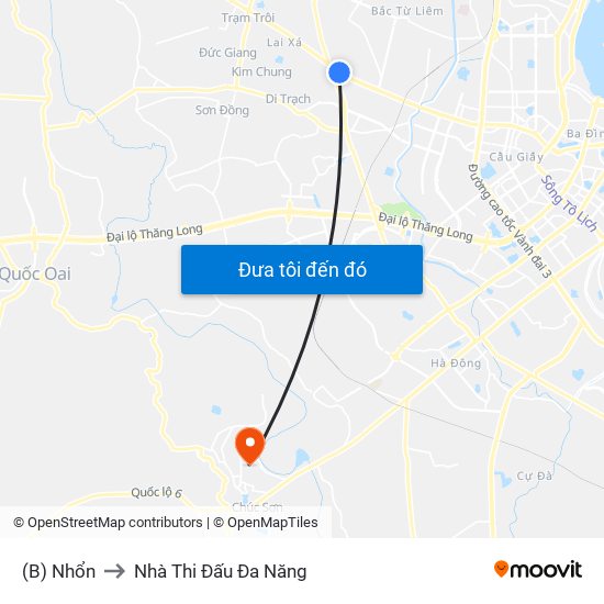 (B) Nhổn to Nhà Thi Đấu Đa Năng map