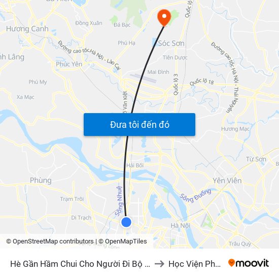 2b Phạm Văn Đồng to Học Viện Phật Giáo Việt Nam Tại Hà Nội map