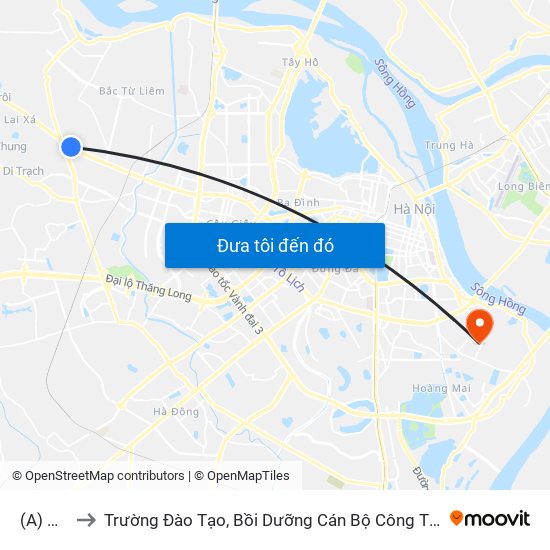 (A) Nhổn to Trường Đào Tạo, Bồi Dưỡng Cán Bộ Công Thương Trung Ương map