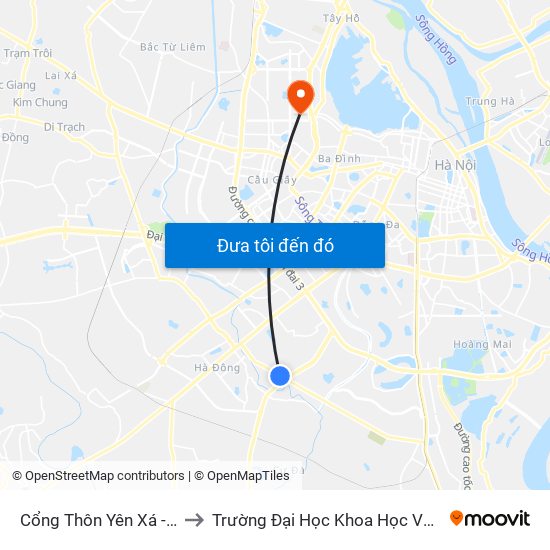 Cổng Thôn Yên Xá - 89 Cầu Bươu to Trường Đại Học Khoa Học Và Công Nghệ Hà Nội map