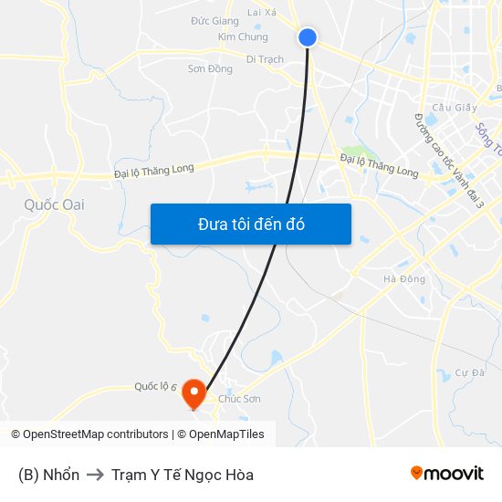 (B) Nhổn to Trạm Y Tế Ngọc Hòa map