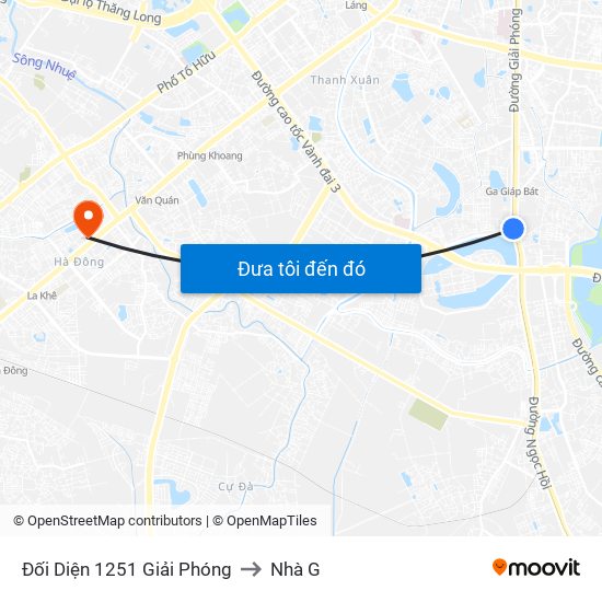 Đối Diện 1251 Giải Phóng to Nhà G map