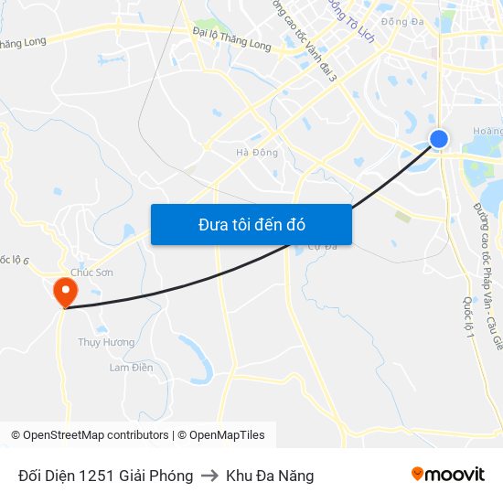 Đối Diện 1251 Giải Phóng to Khu Đa Năng map