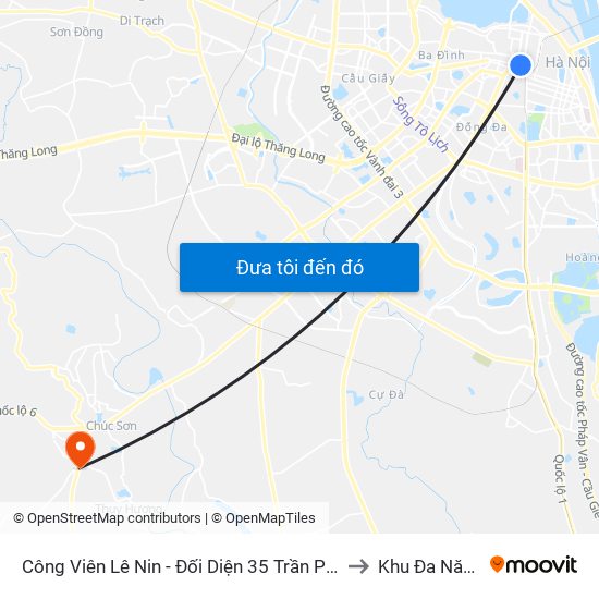 Công Viên Lê Nin - Đối Diện 35 Trần Phú to Khu Đa Năng map