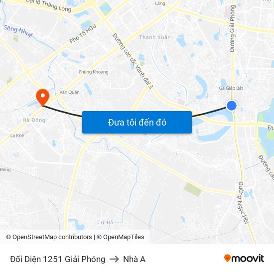 Đối Diện 1251 Giải Phóng to Nhà A map