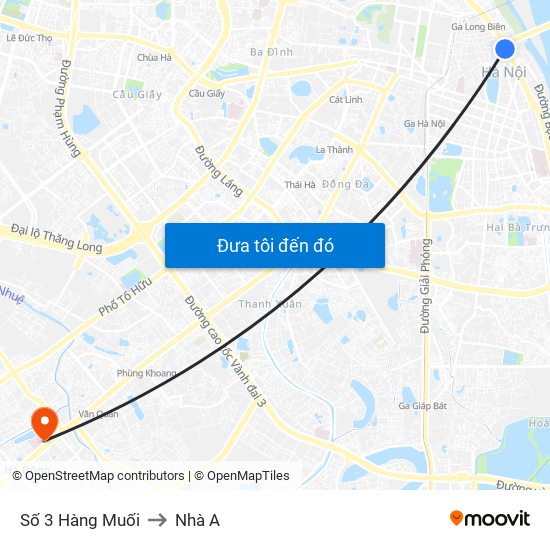 Số 3 Hàng Muối to Nhà A map