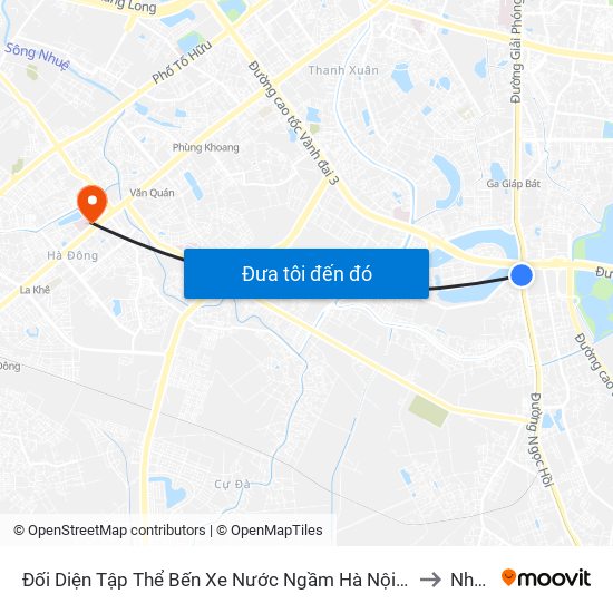 Đối Diện Tập Thể Bến Xe Nước Ngầm Hà Nội - Ngọc Hồi to Nhà A map