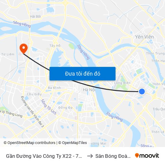 Gần Đường Vào Công Ty X22 - 705 Nguyễn Văn Linh to Sân Bóng Đoàn Thị Điểm map