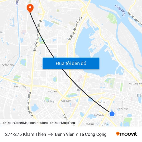 274-276 Khâm Thiên to Bệnh Viện Y Tế Công Cộng map