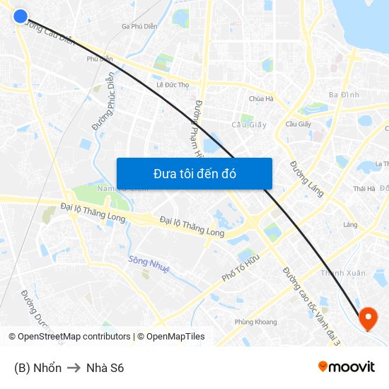 (B) Nhổn to Nhà S6 map