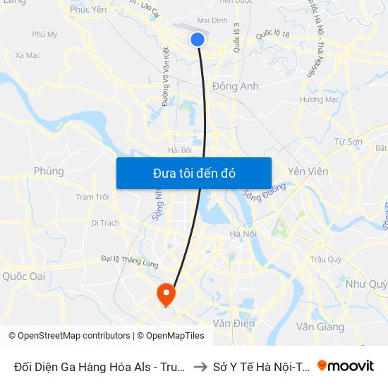 Đối Diện Ga Hàng Hóa Als - Trung Tâm Dịch Vụ Kỹ Thuật Cung Ứng Điện to Sở Y Tế Hà Nội-Trung Tâm Y Tế Hà Đông map