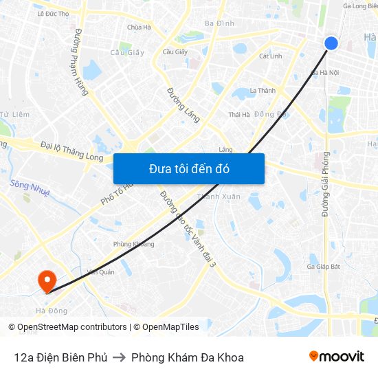 12a Điện Biên Phủ to Phòng Khám Đa Khoa map