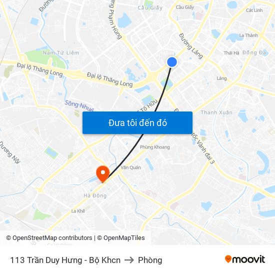 113 Trần Duy Hưng - Bộ Khcn to Phòng map