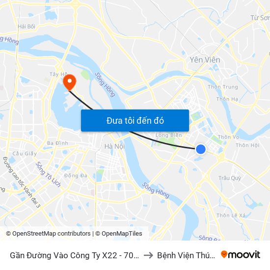 Gần Đường Vào Công Ty X22 - 705 Nguyễn Văn Linh to Bệnh Viện Thú Y Asvelis map