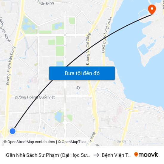 144 Xuân Thủy to Bệnh Viện Thú Y Asvelis map