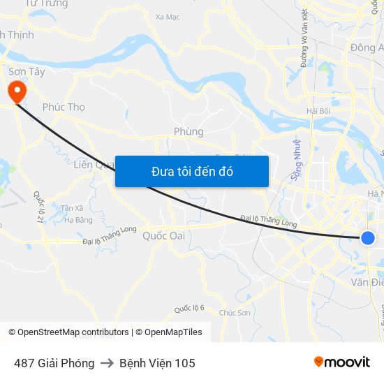 487 Giải Phóng to Bệnh Viện 105 map