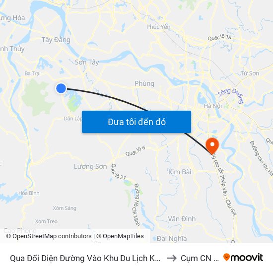 Qua Đối Diện Đường Vào Khu Du Lịch Khoang Sanh, Suối Tiên 50m, Đt87 to Cụm CN Ngọc Hồi map