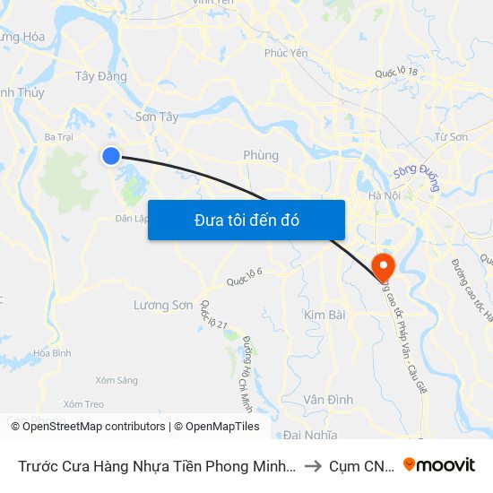 Trước Cưa Hàng Nhựa Tiền Phong Minh Sáu, Thôn Xuân Hòa, Vân Hòa, Đt87 to Cụm CN Ngọc Hồi map